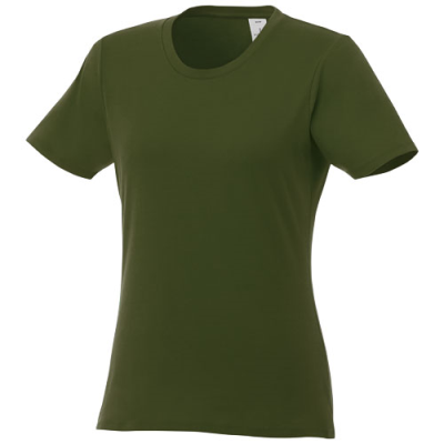 HEROS SHORT SLEEVE WOMENS TEE SHIRT in Army Green