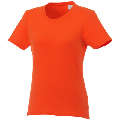 HEROS SHORT SLEEVE WOMENS TEE SHIRT in Orange