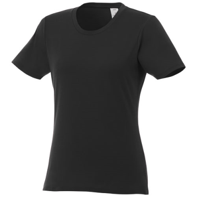 HEROS SHORT SLEEVE WOMENS TEE SHIRT in Solid Black