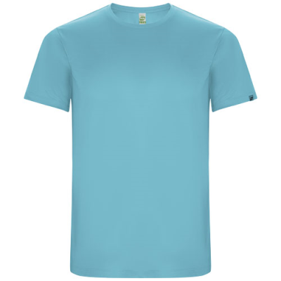 IMOLA SHORT SLEEVE CHILDRENS SPORTS TEE SHIRT in Turquois