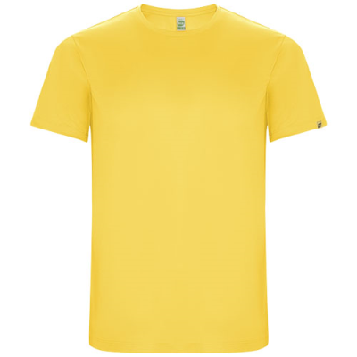 IMOLA SHORT SLEEVE CHILDRENS SPORTS TEE SHIRT in Yellow