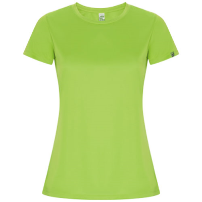 IMOLA SHORT SLEEVE WOMENS SPORTS TEE SHIRT in Lime