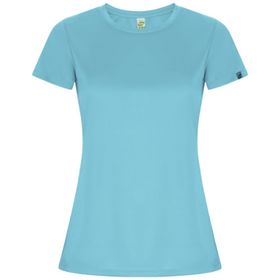 IMOLA SHORT SLEEVE WOMENS SPORTS TEE SHIRT in Turquois