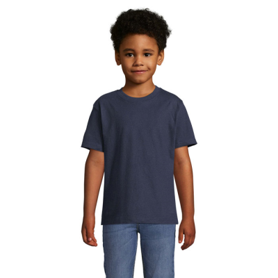 IMPERIAL CHILDRENS TEE SHIRT 190G in Blue