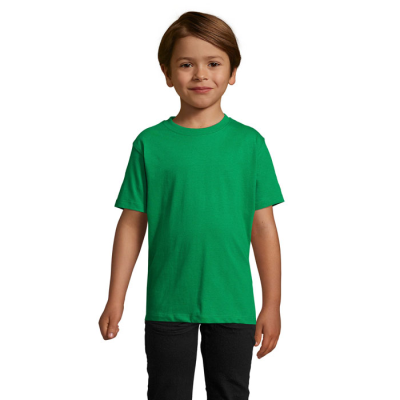 IMPERIAL CHILDRENS TEE SHIRT 190G in Green