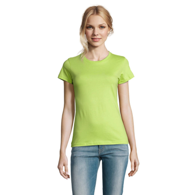 IMPERIAL LADIES TEE SHIRT 190G in Green