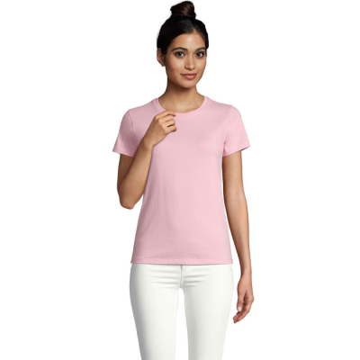 IMPERIAL LADIES TEE SHIRT 190G in Pink