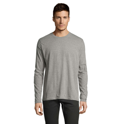 IMPERIAL LSL MEN T-SHIRT190 in Grey