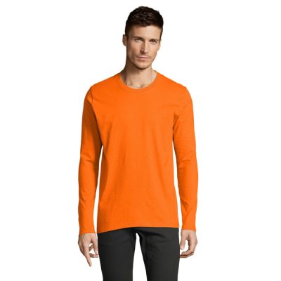 IMPERIAL LSL MEN T-SHIRT190 in Orange