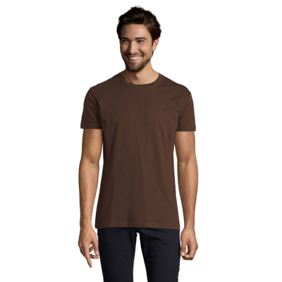 IMPERIAL MEN TEE SHIRT 190G in Brown