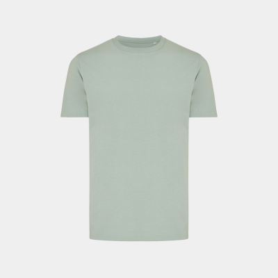 IQONIQ BRETT RECYCLED COTTON TEE SHIRT in Iceberg Green