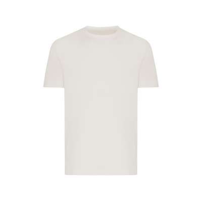 IQONIQ BRETT RECYCLED COTTON TEE SHIRT in Ivory White