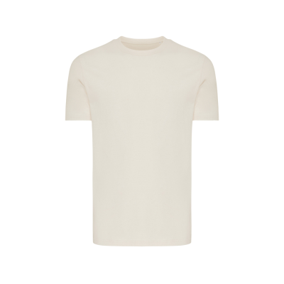 IQONIQ BRETT RECYCLED COTTON TEE SHIRT in Natural Raw