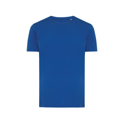 IQONIQ BRETT RECYCLED COTTON TEE SHIRT in Royal Blue