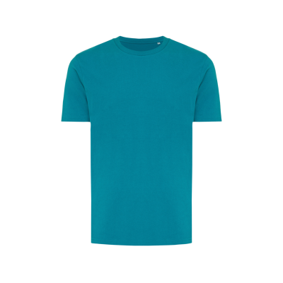 IQONIQ BRETT RECYCLED COTTON TEE SHIRT in Verdigris