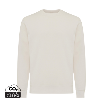 IQONIQ ETOSHA LIGHTWEIGHT RECYCLED COTTON CREW NECK in Ivory White