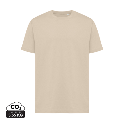 IQONIQ KAKADU RELAXED RECYCLED COTTON TEE SHIRT in Desert