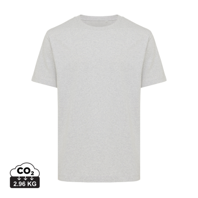 IQONIQ KAKADU RELAXED RECYCLED COTTON TEE SHIRT in Heather Grey