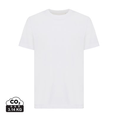 IQONIQ KAKADU RELAXED RECYCLED COTTON TEE SHIRT in Recycled White