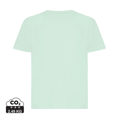 IQONIQ KOLI CHILDRENS LIGHTWEIGHT RECYCLED COTTON TEE SHIRT in Crushed Mints