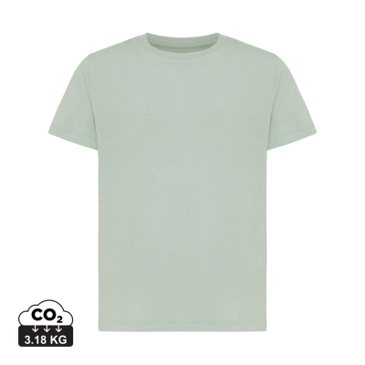 IQONIQ KOLI CHILDRENS LIGHTWEIGHT RECYCLED COTTON TEE SHIRT in Iceberg Green