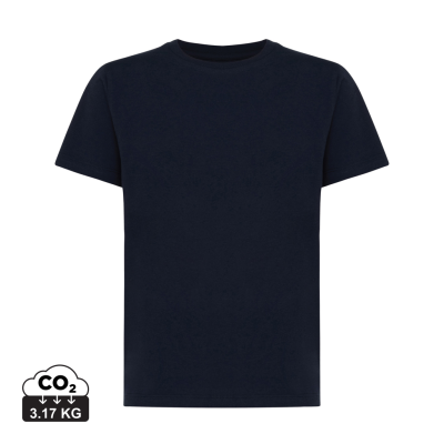 IQONIQ KOLI CHILDRENS LIGHTWEIGHT RECYCLED COTTON TEE SHIRT in Navy