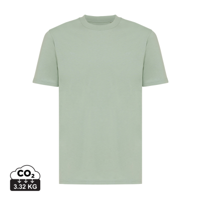 IQONIQ SIERRA LIGHTWEIGHT RECYCLED COTTON TEE SHIRT in Iceberg Green