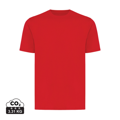 IQONIQ SIERRA LIGHTWEIGHT RECYCLED COTTON TEE SHIRT in Red