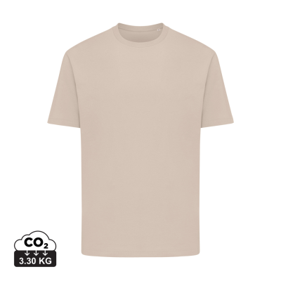 IQONIQ TEIDE RECYCLED COTTON TEE SHIRT in Desert