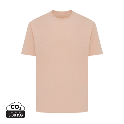 IQONIQ TEIDE RECYCLED COTTON TEE SHIRT in Peach Nectar