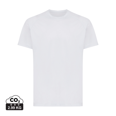 IQONIQ TIKAL RECYCLED POLYESTER QUICK DRY SPORTS TEE SHIRT in Pale Grey