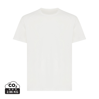 IQONIQ TIKAL RECYCLED POLYESTER QUICK DRY SPORTS TEE SHIRT in White