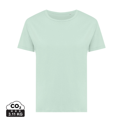 IQONIQ YALA LADIES LIGHTWEIGHT RECYCLED COTTON TEE SHIRT in Crushed Mints