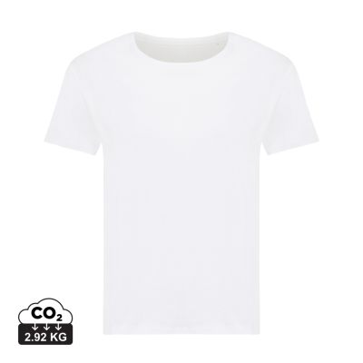 IQONIQ YALA LADIES LIGHTWEIGHT RECYCLED COTTON TEE SHIRT in Recycled White