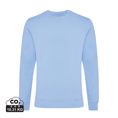 IQONIQ ZION RECYCLED COTTON CREW NECK in Light Blue