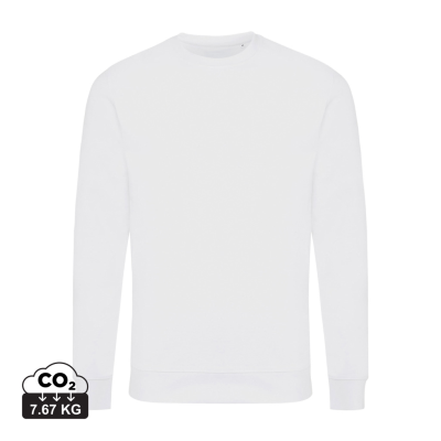 IQONIQ ZION RECYCLED COTTON CREW NECK in Recycled White