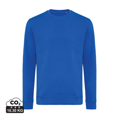 IQONIQ ZION RECYCLED COTTON CREW NECK in Royal Blue