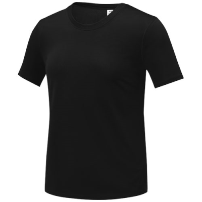 KRATOS SHORT SLEEVE WOMENS COOL FIT TEE SHIRT in Solid Black