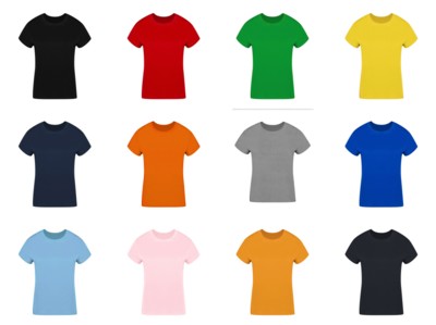 LADIES COLOUR T-SHIRT SEIYO