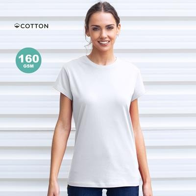 LADIES WHITE T-SHIRT SEIYO