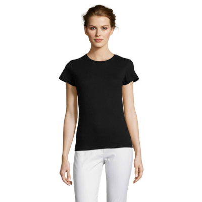 MISS WOMENS TEE SHIRT 150 in Black