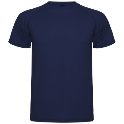 MONTECARLO SHORT SLEEVE CHILDRENS SPORTS TEE SHIRT in Navy Blue