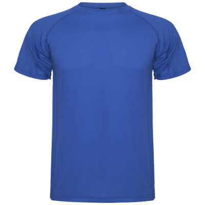 MONTECARLO SHORT SLEEVE CHILDRENS SPORTS TEE SHIRT in Royal Blue