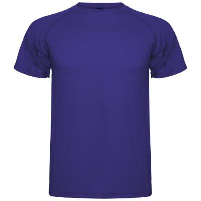 MONTECARLO SHORT SLEEVE MENS SPORTS TEE SHIRT in Mauve