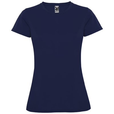 MONTECARLO SHORT SLEEVE WOMENS SPORTS TEE SHIRT in Navy Blue