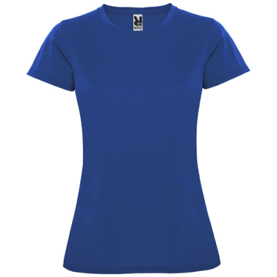 MONTECARLO SHORT SLEEVE WOMENS SPORTS TEE SHIRT in Royal Blue