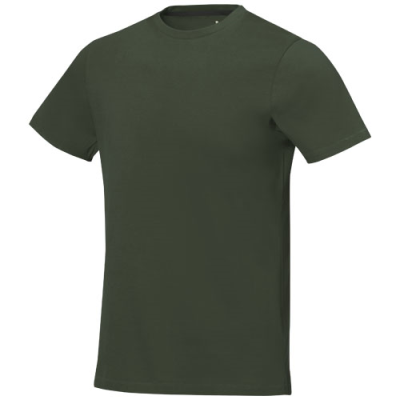 NANAIMO SHORT SLEEVE MENS TEE SHIRT in Army Green