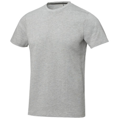 NANAIMO SHORT SLEEVE MENS TEE SHIRT in Grey Melange