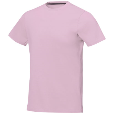 NANAIMO SHORT SLEEVE MENS TEE SHIRT in Light Pink