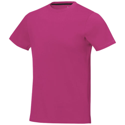 NANAIMO SHORT SLEEVE MENS TEE SHIRT in Magenta